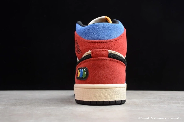 Official Maikesneakers Mid the 1 Great Jordan Blue Fearless CU2805-100 Air SE 0723